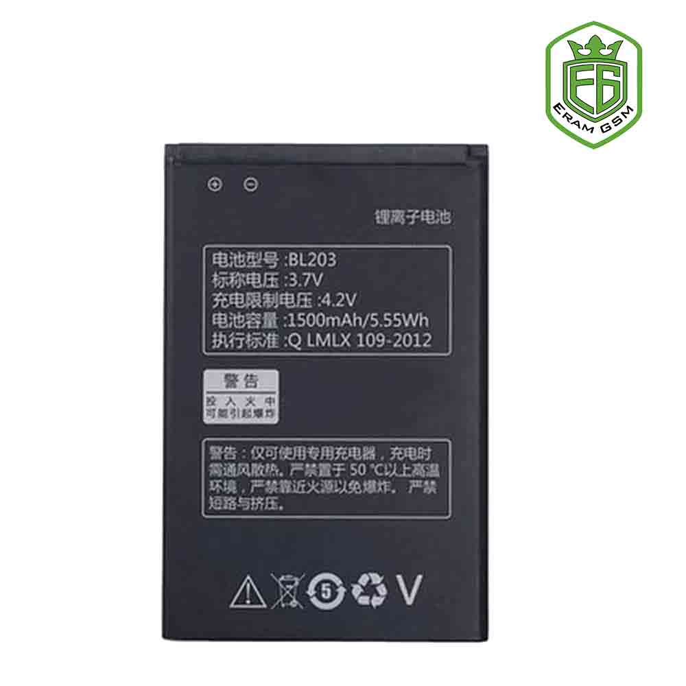 باتری اصلی لنوو BL203 مناسب گوشی Lenovo A369i-A269i