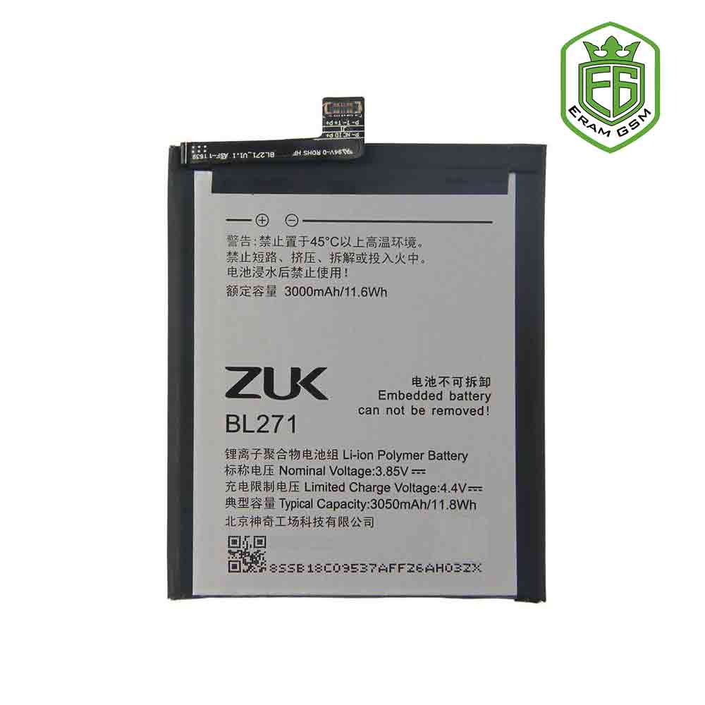 باتری اصلی لنوو BL271 مناسب گوشی Lenovo Zuk Edge