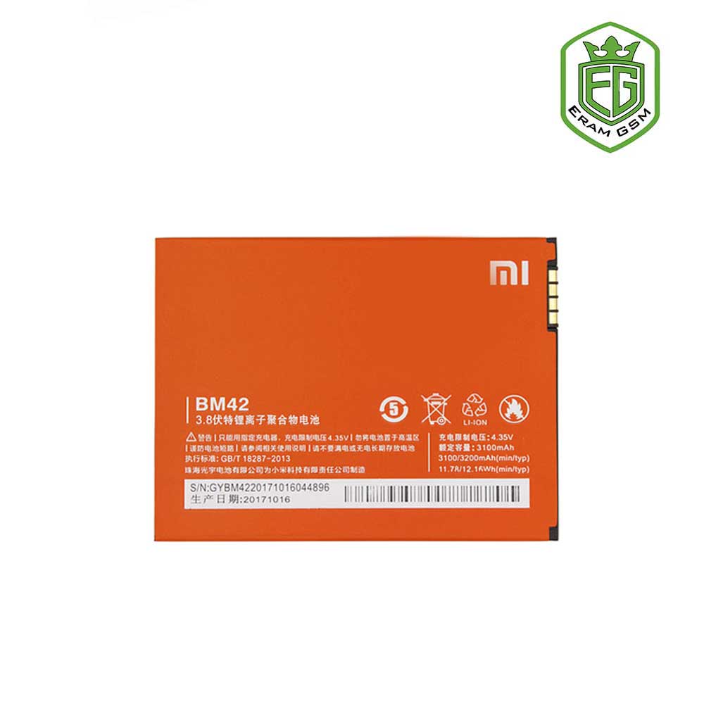 باتری شیائومی BM42 مناسب Xiaomi Redmi Note - Redmi Note 4G - Redmi Note Prime
