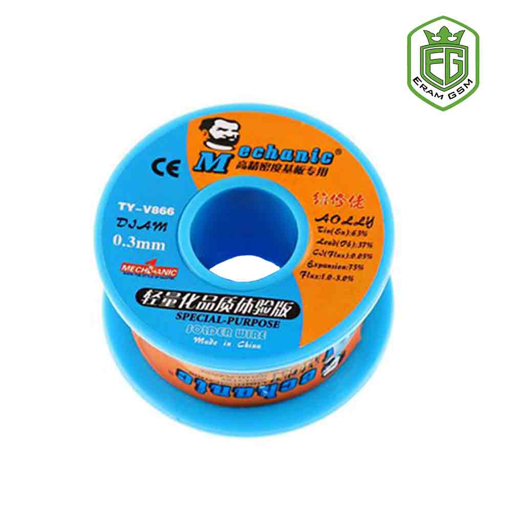 سیم لحیم مکانیک 0.3 میلیمتری مدل MECHANIC TY-V866