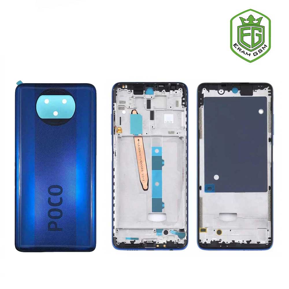 درب و قاب و شاسی ال سی دی اصلی گوشی شیائومی Xiaomi Poco X3 Pro