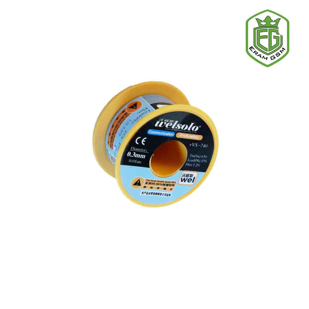 سیم لحیم 0.3 میلیمتر ولسولو مدل Welsolo vVS-740